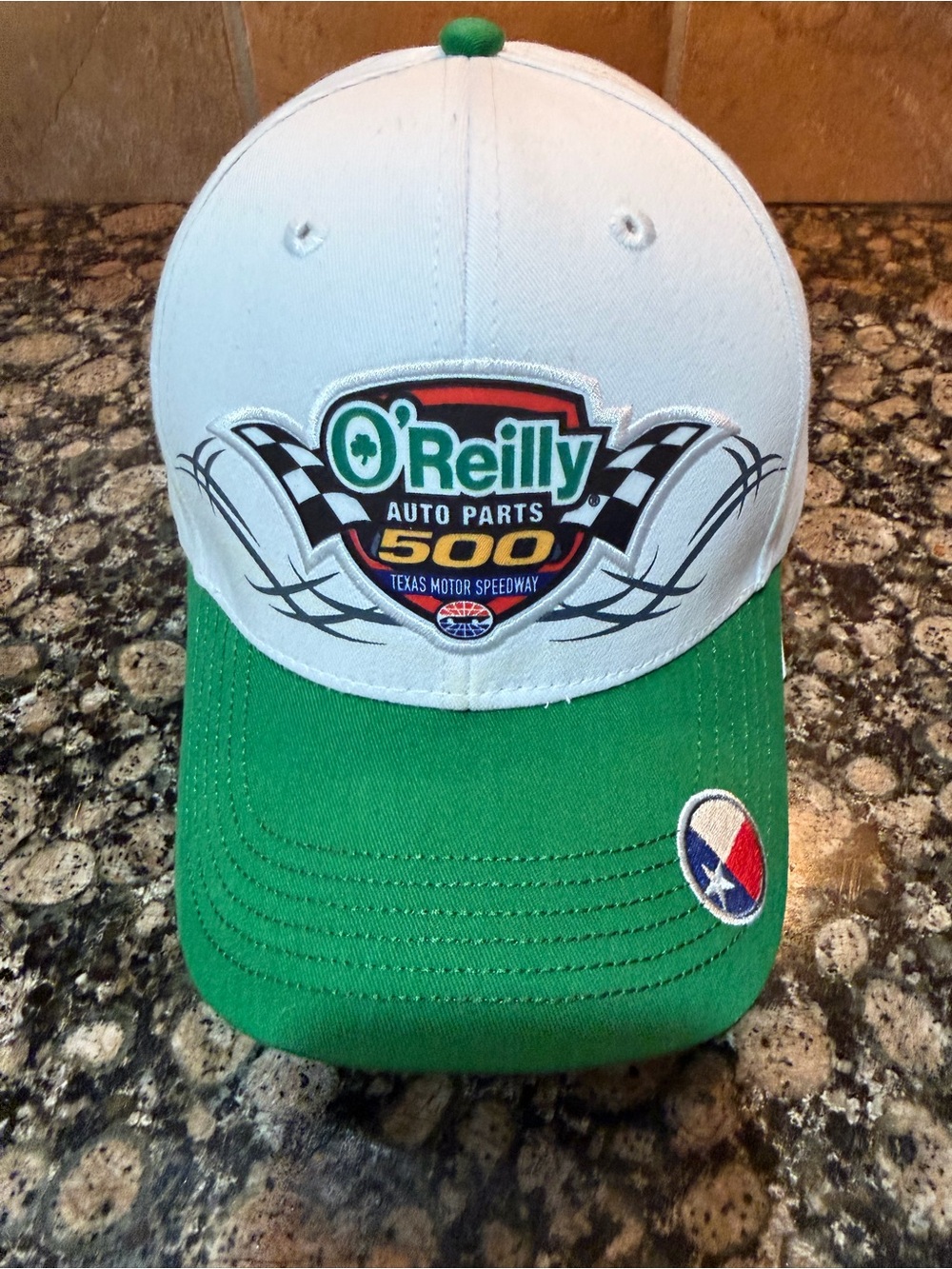500 Texas Motor Speedway Two-Tone Green & White Cap